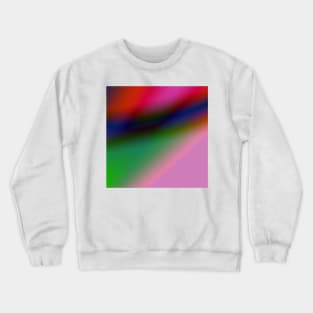 blue green red yellow multicolored  texture abstract design Crewneck Sweatshirt